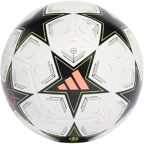 adidas UEFA Champions League Training Ball - Official Match Design, Soft and Durable, Butyl Bladder, Size 3-5