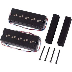 Alnicov Guitar Pickups， Humbucker Pickup Set，for 5 String Bass Guitar Parts