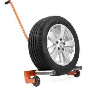 BEAMNOVA Wheel Dolly Heavy Duty Tire Dolly 330 LBS Tire Lifting Tool with Adjustable Roller Tire Moving Tool Cart Wheel Lift for Workshop, Garage