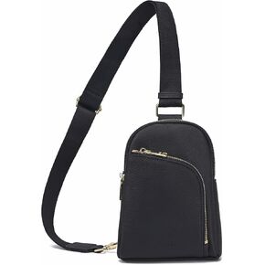 Haytijoe Crossbody Sling Bag for Women RFID Blocking Vegan Leather Fanny Packs Travel Bag