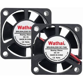 2Packs 30x30x10mm 30mm 5V Brushless DC Cooling Exhaust Fan in Kuwait