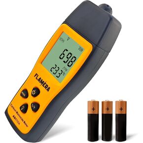 Portable Carbon Monoxide Detector with LCD Display - Battery-Operated CO Monitor – 0-1000PPM Range | Travel Carbon Monoxide Detector for Car, Home, RV, and Outdoor Use (Includes 3 AAA Batteries)