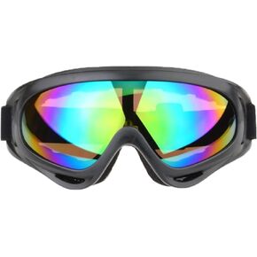 Ski Goggles Snowboard Goggles for Men Women Kids Cycling Motorcycle Snowmobile UV Protection Goggles Winter Snow Sports Glasses for Youth Adult Teens Boys & Girls (Black)