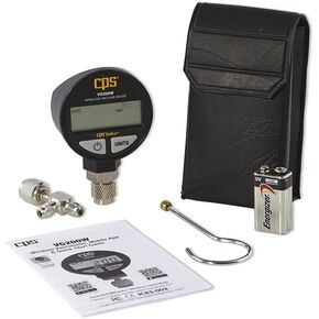 CPS CPSVG200W Vacuum Gauge (W/Digital LCD Display Wireless), Yello