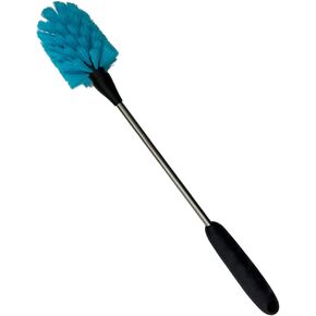 Hydro Wide or Standard Mouth Long Water Brush | Heavy Duty Non-Slip Grip Water Bottle Stainless Steel Cleaning Brush Compatible with Hydroflask, Nalgene, OXO, and Many More Top Water Bottles
