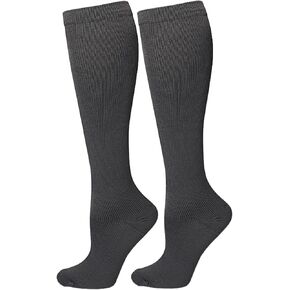 Bestjybt Compression Socks for Women & Men Circulation 15-20 mmHg Support Socks for Athletic Running Cycling