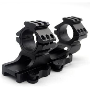 Trirock Cantilever Dual Ring Scope Base Mount for 25.4mm / 30mm Riflescope Quick Release Weaver