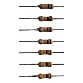 10K Ohm Resistors, ¼ Watt, 5% Tolerance, Pack of 20