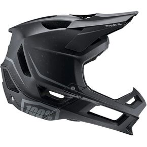 100% Trajecta All Mountain/Endurance Mountain Bike Helmet - Lightweight & Breathable MTB Smartshock Cycling Helmet w/Visor and Chin Bar
