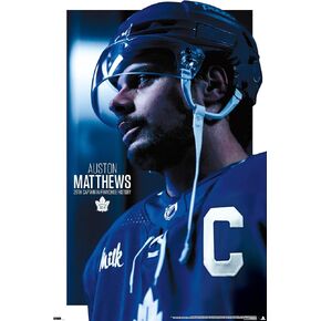 Trends International NHL Toronto Maple Leafs - Auston Matthews 24 Wall Poster, 34L x 22.4W, Unframed Version