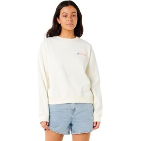 Rip Curl Women's Long Sleeve, Relaxed Fit Crewneck Casual Pullover Crew Sweatshirt