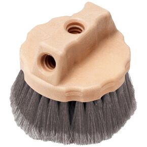 Pferd 89449 Round Window Brush with 4-1/2" Round Plastic Block, 2-1/2" Trim Length