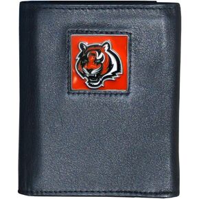 NFL Cincinnati Bengals Leather Tri-Fold Wallet
