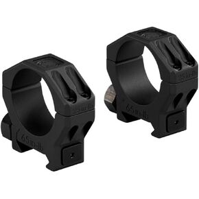 Sig Sauer ALPHA6 30mm Hunting Scope Rings Set - Lightweight Durable Hard Anodized Aluminum Picatinny/Weaver Compatible Riflescope Ring Mounts - Matte Black