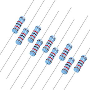 uxcell 30Pcs 12K Ohm Resistor, 2W 1% Tolerance Metal Film Resistors, Lead, 5 Bands for DIY Electronic Projects and Experiments