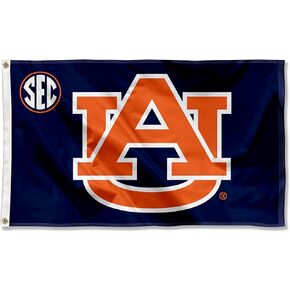 College Flags & Banners Co. Auburn Tigers SEC 3x5 Flag