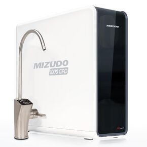 Tankless Reverse Osmosis System, Mizudo 1000GPD RO Under Sink Water Filter, 3-Year Filter Life, 9 Stage RO Water Filtration, Fast Flow, NSF/ANSI 42 & 58 & 372 Certified, Smart Faucet with TDS Display