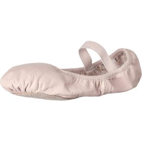 Bloch Women's Dance Belle Full-Sole Leather Ballet Shoe/Slipper, Theatrical Pink, 6.5 C US