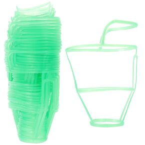 Hemoton 72 Pcs Hanging net for Infusion Bottle Infusion Bottle Holder Hospital Infusion Bottle Supplies Plastic Bottle caps Hanging Saline Bottle Cover Infusion net Grid Salt Water Bottle