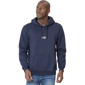Polo Wear Mens Fleece Hoodie, Stylish, Minimalist, Pullover Sweatshirt with Logo, Soft Comfortable Fabric, Everyday Essential