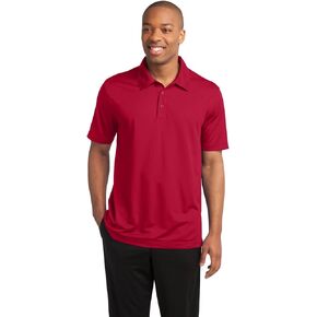 Sport-Tek Men's Textured 3-Button Placket Polo Shirt in Kuwait