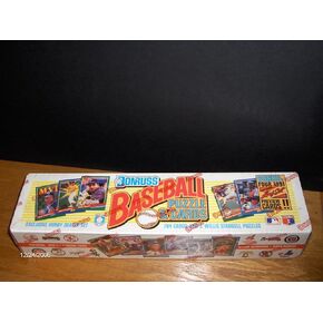 1991 Donruss Factory Sealed Complete Baseball Set (Roger Clemens) (Barry Bonds) (Roberto Alomar) (Cal Ripken) (Ryne Sandberg) (George Brett) (Edgar Martines) (Will Clark) (Rafael Palmeiro) (Ken Griffey Jr.) Robin Yount) (Wade Boggs) (Ozzie Smith)