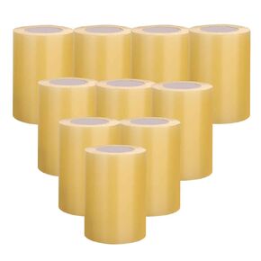 Wrestling mat Tape 10 Pack Mat Tape for Wrestling 4" x 66' Clear PVC Tape Wrestling Gymnastics Floor Mat Tape
