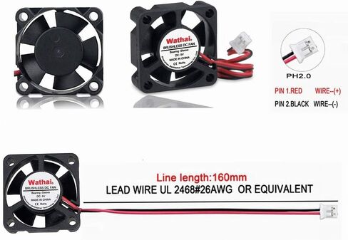 2 حزم 30x30x10 مللي متر 30 مللي متر 5 فولت فرش تيار مستمر مروحة تبريد العادم in Kuwait