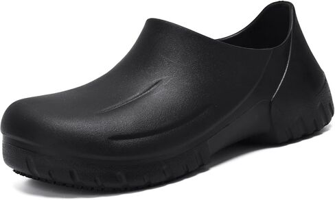 Non Slip Chef Shoes for Men Women Waterproof Oil Resistant Work Shoes,Comfortable Slip Resistant Clogs for Nursing Kitchen Restaurant Food Service Garden in Kuwait