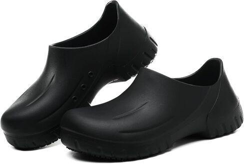 Non Slip Chef Shoes for Men Women Waterproof Oil Resistant Work Shoes,Comfortable Slip Resistant Clogs for Nursing Kitchen Restaurant Food Service Garden in Kuwait