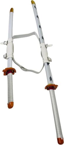 Demon Killer Sword Cosplay with Bracket and Harness, 41 "30" Two in Saudi Arabia