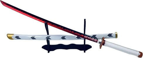 Demon Killer Sword Cosplay with Bracket and Harness, 41 "30" Two in Saudi Arabia