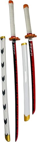 Demon Killer Sword Cosplay with Bracket and Harness, 41 "30" Two in Saudi Arabia