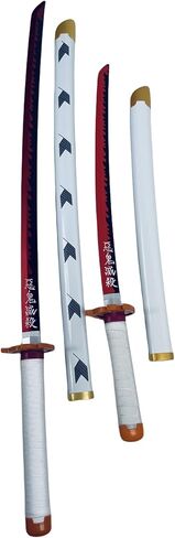 Demon Killer Sword Cosplay with Bracket and Harness, 41 "30" Two in Saudi Arabia