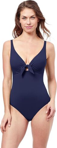 Profile by Gottex Women's Standard Tutti Frutti Recycled Tie Front One Piece in Kuwait