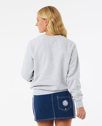 Rip Curl Women's Long Sleeve, Relaxed Fit Crewneck Casual Pullover Crew Sweatshirt in Saudi Arabia
