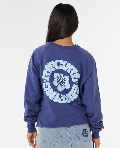 Rip Curl Women's Long Sleeve, Relaxed Fit Crewneck Casual Pullover Crew Sweatshirt in Saudi Arabia