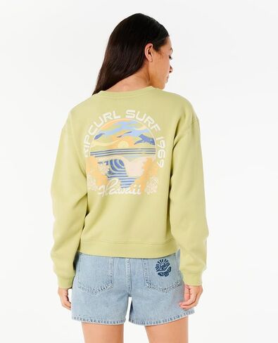 Rip Curl Women's Long Sleeve, Relaxed Fit Crewneck Casual Pullover Crew Sweatshirt in Saudi Arabia