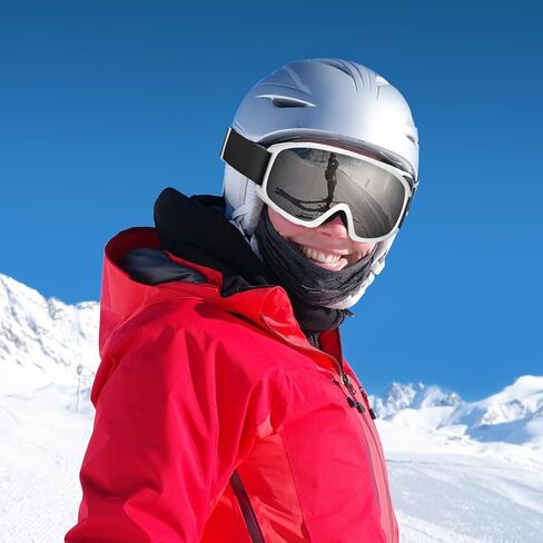Ski Goggles, OTG-Over Glasses Ski/Snowboard Goggles for Men, Women & Youth,Anti Fog UV Protection Snow Goggles in Saudi Arabia