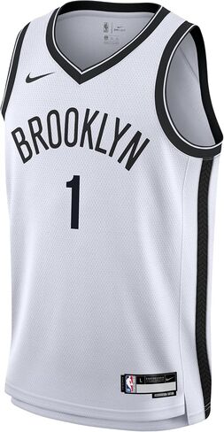 Mikal Bridges Brooklyn Nets NBA Nike Kids Youth 8-20 Association Edition White Swingman Jersey in Saudi Arabia