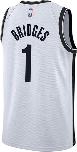 Mikal Bridges Brooklyn Nets NBA Nike Kids Youth 8-20 Association Edition White Swingman Jersey in Saudi Arabia