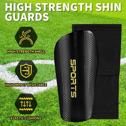 Soccer Shin Guards for Kids Youth, Shin Guard and Shin Guard Sleeves for Boys and Girls in Saudi Arabia