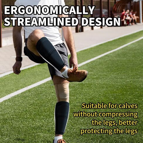 Soccer Shin Guards for Kids Youth, Shin Guard and Shin Guard Sleeves for Boys and Girls in Saudi Arabia