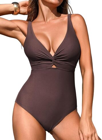 Aleumdr Womens One One Swimsuit Contum Control Suits Cut Out Out Womens Fashion ملابس السباحة in Kuwait