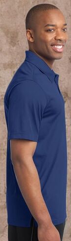 Sport-Tek Men's Textured 3-Button Placket Polo Shirt in Kuwait