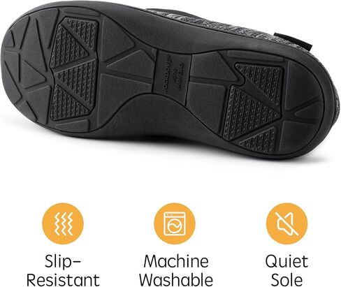 RockDove Men's Tweed Memory Foam Moc Slipper in Kuwait