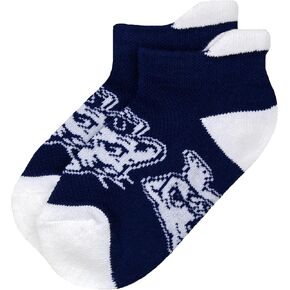 NCAA BYU Cougars Youth Footie Socks, Blue, 3-5 Years