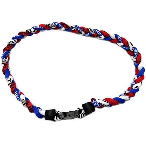 3 Rope Tornado Titanium Sport Necklace 20" 10Pcs