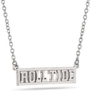 Stone Armory Alabama Women's Jewelry - University of Alabama ROLL TIDE Necklace - Hypoallergenic and Adjustable 16-20in - University of Alabama Gifts for Women
