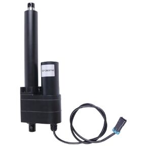 2000 lbs 8 in 12V High Force Linear Actuator Compatible with Industrial Agriculture Brushed DC Electric Motor Stainless Steel Stroke PA-17-8-2000 Adjustable DIY